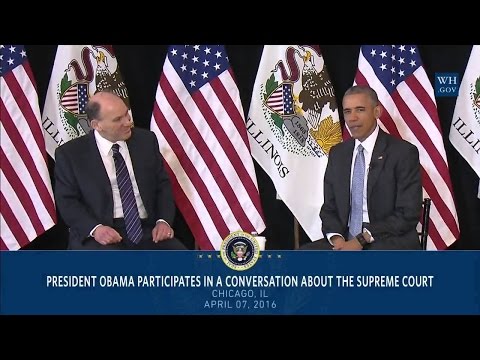 President Obama Participates in a Conversation about the Supreme Court