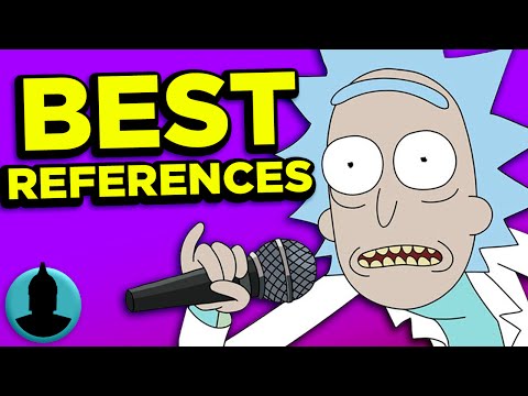 10 Best Rick & Morty Pop Culture References - (ToonedUp #128) | ChannelFrederator