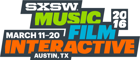 SXSW 2016 Music Film and Interactive Logo