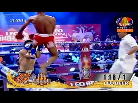 Khmer Boxing, Lao Chantrea Vs. Thai, Bayon Boxing 27 March 2016