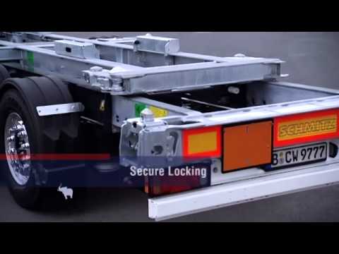 Trailers for intermodal Transport, Container Chassis