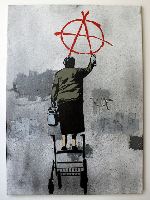 Image by Banksy, Public Domain