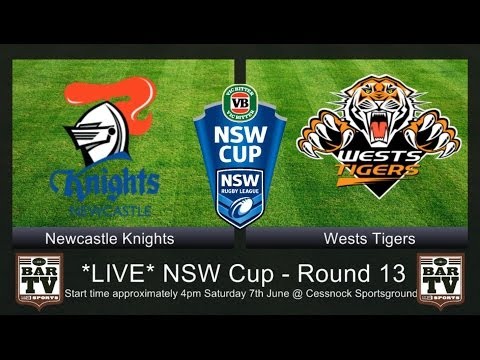 VB NSW Cup - Round 13, Newcastle Knights v Wests Tigers