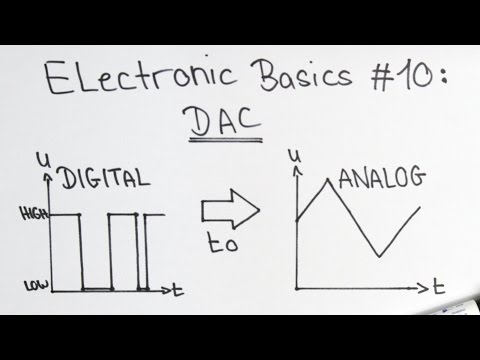 Electronic Basics #10: Digital to Analog Converter (DAC)