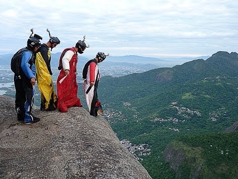 BEST OF F A S T Wingsuit and Base Jumping / Brazil #GOPRO