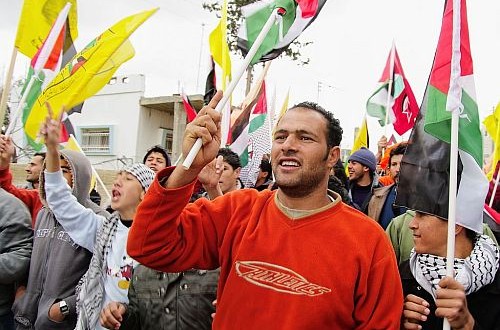 Bassem on a Protest