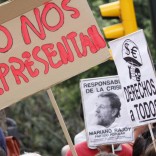 ‘They don’t represent us’ —Spanish Indignados protest
