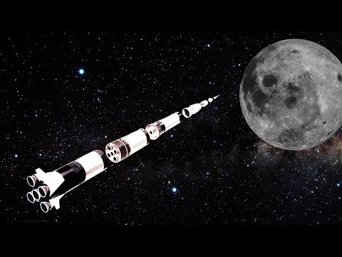 How the Saturn V Broke into Pieces Launching to the Moon