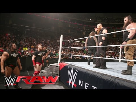 Bray Wyatt helps Roman Reigns repel The League of Nations: Raw, April 11, 2016