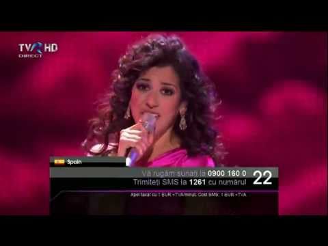 HD Eurovision 2011 Spain: Lucía Pérez - Que Me Quiten Lo Bailao (Final)