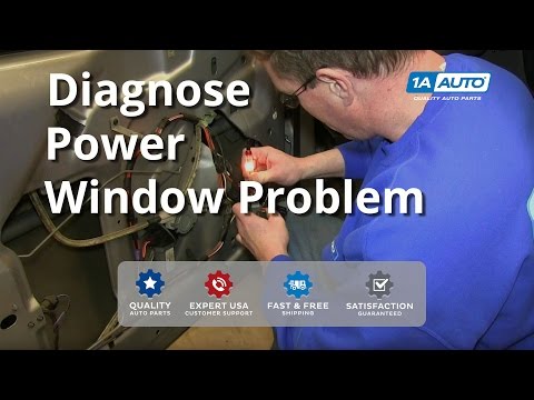 How To Diagnose your Power Window Problem; Is the Switch or motor bad?