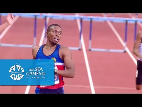 Athletics Men's 400m Hurdles  Final (Day 5) | 28th SEA Games Singapore 2015"