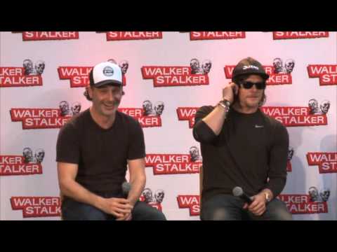 Andrew Lincoln & Norman Reedus WS London 2016 Panel