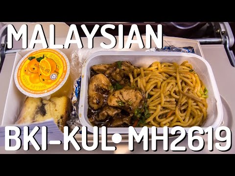 Malaysia Airlines MH2619 : Flying from Kota Kinabalu to Kuala Lumpur