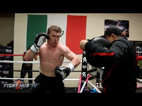 Canelo vs. Khan video- Canelo Alvarez's COMPLETE Workout for Amir Khan