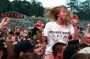 BYRON BAY, AUSTRALIA - JULY 26:  Fans enjoy Violent Soho perform on stage at Splendour In the Grass 2014 on July 26, ...