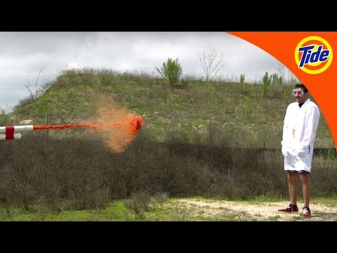 Tide Pod Challenge: The Slow Mo Guys Explores the Gore Gun | Tide