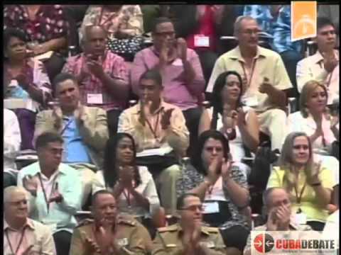 Fidel Castro pronunció discurso en clausura de VII Congreso del PCC