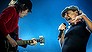 MELBOURNE, AUSTRALIA - DECEMBER 06:  Guitarist Angus Young and Singer Brian Johnson  of AC/DC perform on stage during the legendary Australian rock band's 'Rock or Bust' World Tour at Etihad Stadium on December 6, 2015 in Melbourne, Australia.  (Photo by Chris Hopkins/Fairfax Media) squiz