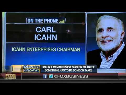 Carl Icahn on corporate tax reform, AIG breakup