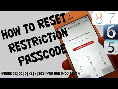 Reset Restrictions Passcode For iPhone, iPod Touch & iPad (Without Jailbreak)