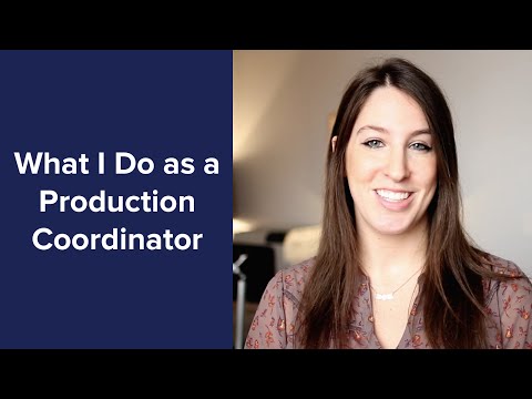 What I Do as a Production Coordinator with Jayme Miller