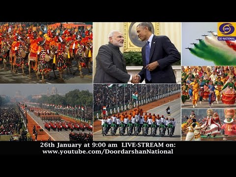 Republic Day Parade - 26th January 2015 - LIVE