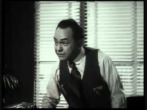 Edward G Robinson , my favorite Double Indemnity scene  1944