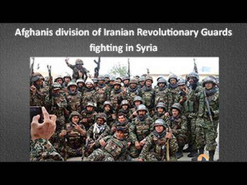 Afghani Division of Iranian Revolutionary Guards fighting in Syria