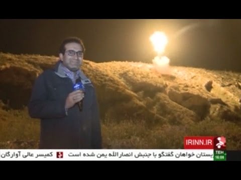 Iran Revolutionary Guards conduct ballistic missile test Credit Irinn Reuters