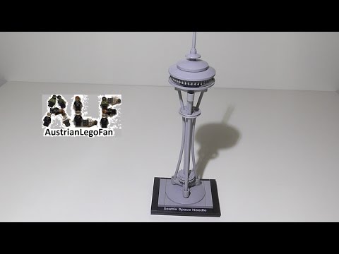 Lego Architecture 21003 Seattle Space Needle - Lego Speed Build Review