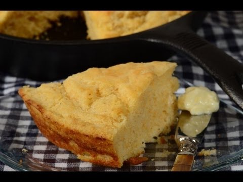 Cornbread Recipe Demonstration - Joyofbaking.com