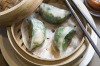 Dumplings at Tim Ho Wan, Melbourne.