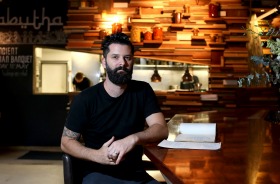 BRISBANE, AUSTRALIA - APRIL 21:  Gerard's Bistro head chef Ben Williamson photographed at the Fortitude Valley ...