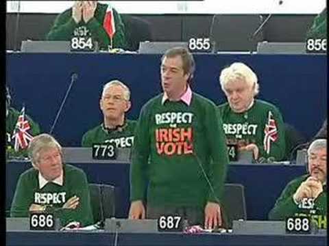 Respect the Irish Vote: Aftershock in European Parliament