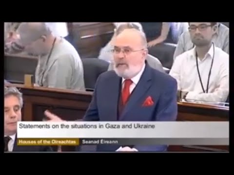 Senator David Norris Rips Israel Apart In Ireland's Parliament!! MUST SEE!!