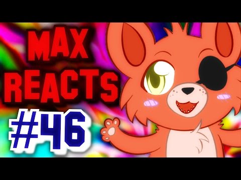 Max Reacts To - CHEESY DEATH (Five Nights at Freddy's Animation) + 3 Bonus Videos