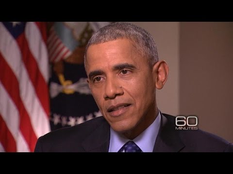 Obama talks Russia's escalation in Syria on "60 Minutes"