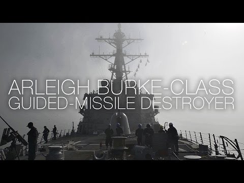 A Day In The Life Of A U.S. Navy Destroyer - Arleigh Burke-class USS Carney