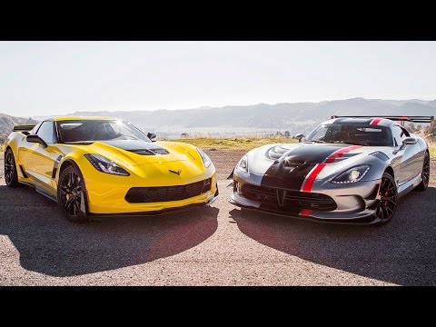 2015 Chevrolet Corvette Z06 vs. 2016 Dodge Viper ACR  - Head 2 Head Ep. 72