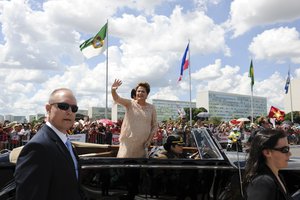 Ceremony held by the president, Dilma Rousseff and Vice President Michel Temer