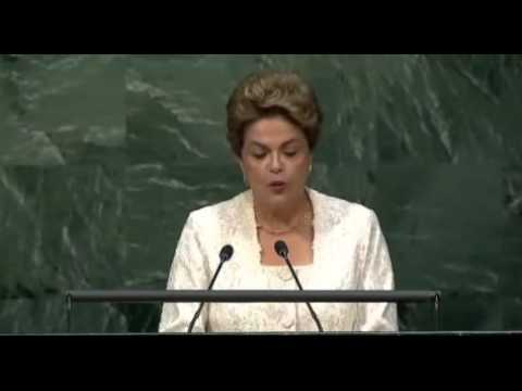 Dilma Rousseff  - Discurso completo na ONU #SOSCoupInBrazil