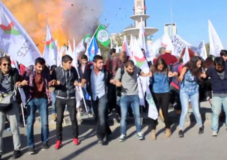 Massacre at the 'Labor, Democracy and Peace Meeting' in Ankara  