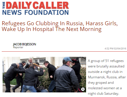 Daily Caller Refugees