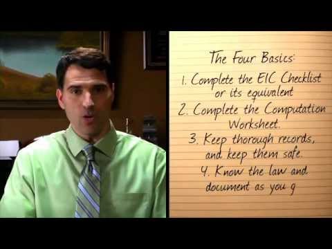 Tax Preparation - Part 1 - IRS EITC Due Diligence Video Series