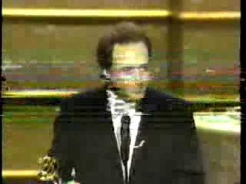 Bradley Whitford wins 2001 Emmy Award for Supporting Actor in a Drama Series