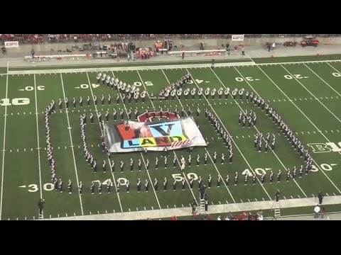 Ohio State Marching Band "TV Land" - Halftime vs. Virginia Tech: 9-6-14