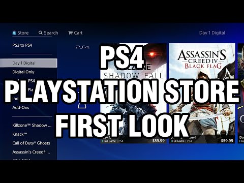 PS4 - PlayStation Store First Look