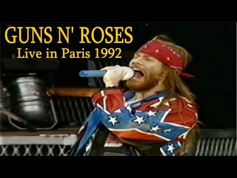 Guns N' Roses - Live in Paris 1992 [Full Concertᴴᴰ]