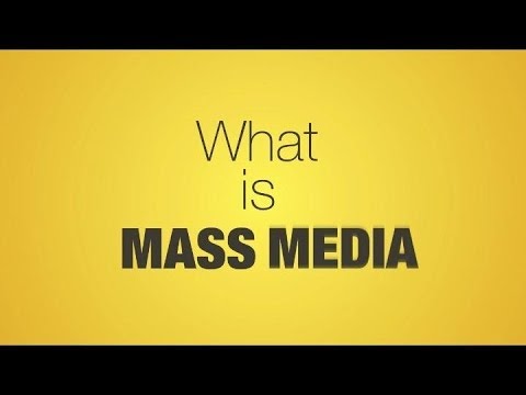 Mass Media as a Social Institution